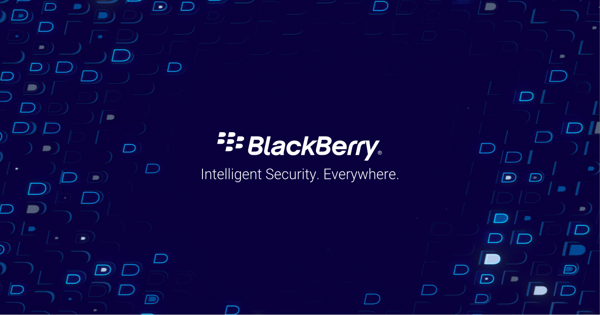 BlackBerry – Intelligent Security. Everywhere.